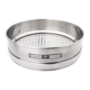 Síto s plechovou přepážkou