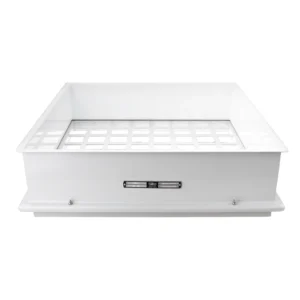 Síto s plechovou přepážkou