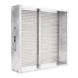 Tyčové síto pro stanovení indexu plochosti